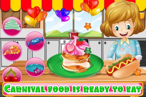 Ice Cream Cookie Maker – Bake carnival food in this bakery cooking game for kids screenshot 4