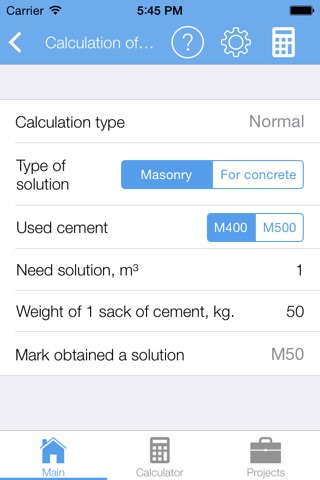 CalcBook Lite - Building Calc screenshot 4