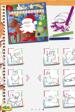 Draw and Colour: Xmas PRO screenshot 3