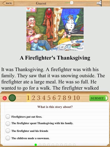 Reading Comprehension Fiction for first to second grade screenshot 2