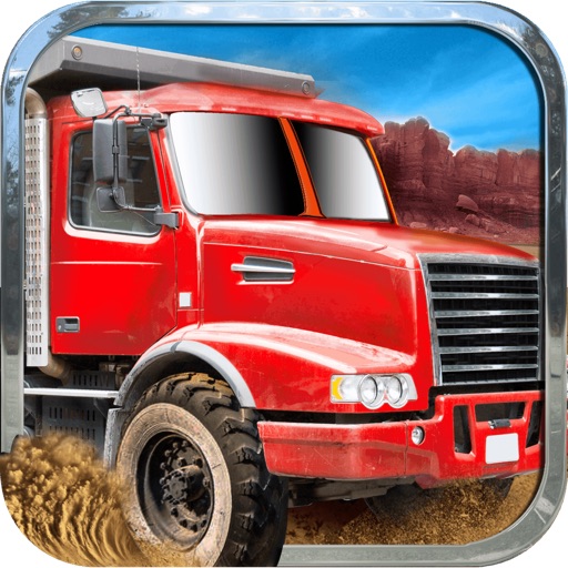 A Desert Trucker - Real Lorry And Truck Driver Offroad Chase Racing Games 3D FREE iOS App