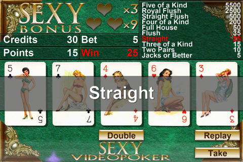 Pinups Poker screenshot 2