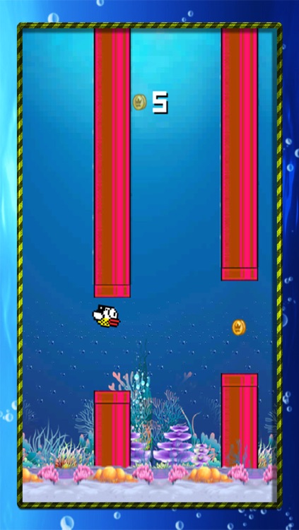 Mister Swaggy Mickey Bird: Tropical Paradise Dive Free screenshot-3