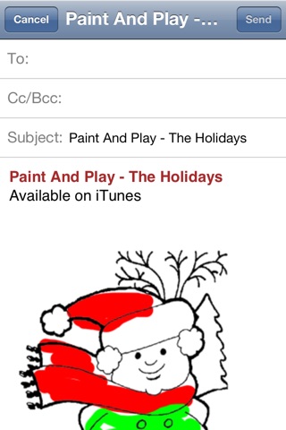 Paint and Play - The Holidays screenshot 2