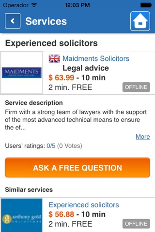 Lawyer Online screenshot 3