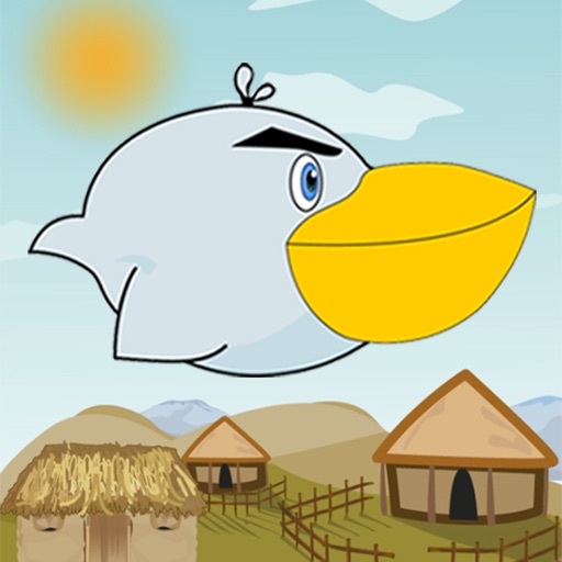 Flap African Bird - Flappy Adventure Icon