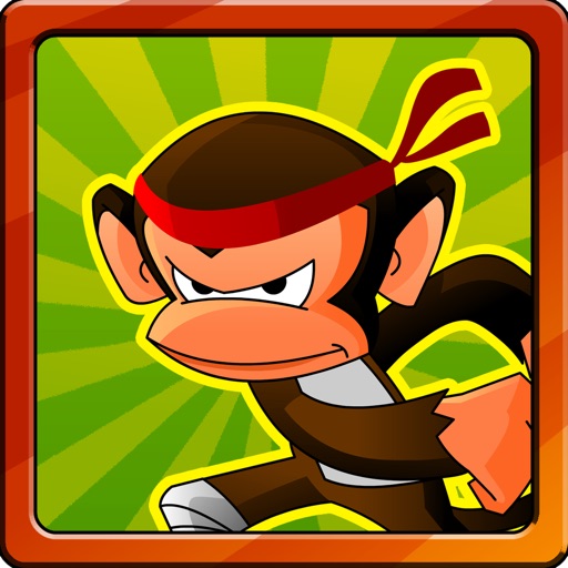 Crazy Ninja Monkey Dash 2 iOS App