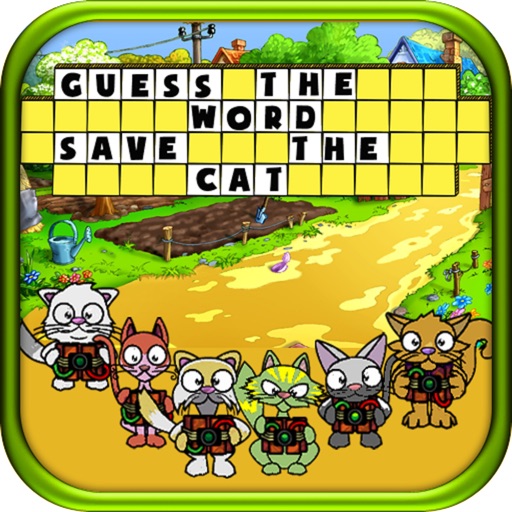 Cat Rescue - Unlimited Word Scrambler to Guess and Improve English Vocabulary and Free the Ninja Cats Icon