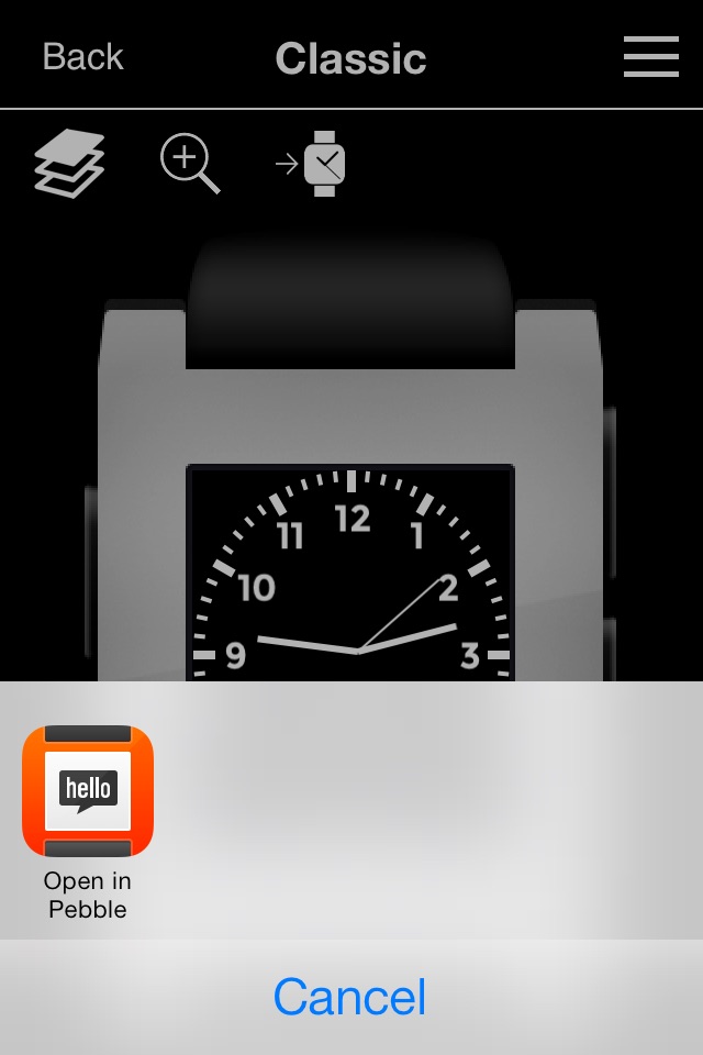 PebbleStudio for Pebble Smartwatch screenshot 4