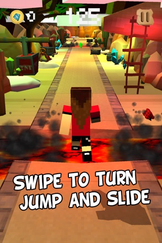 Block Run - 3D Endless Mine Runner Game screenshot 4
