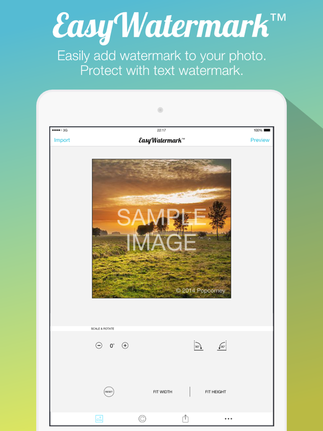 Easy Watermark for Photo Free - Insert text watermark on pho(圖1)-速報App