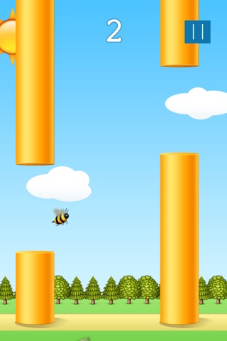 Flappy Bee 2 Free screenshot 2