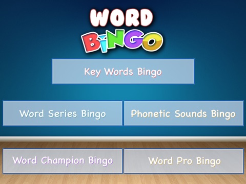 Home Schooling Word Bingo HD screenshot 2