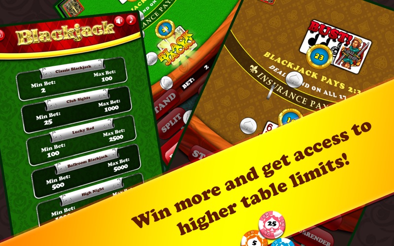 Blackjack 21 Card Game thumbnail 2