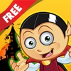Free Halloween Jigsaw Puzzle - Funny game for toddlers, young kids and children