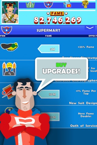 Hero Tap: The Finger of Justice screenshot 4