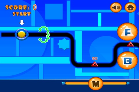 Geometry Shape Pipe Dash -  Stay in the Ring Line Reaction Runner FREE screenshot 3