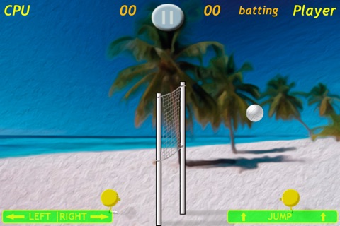 Simple beach volleyball free screenshot 2
