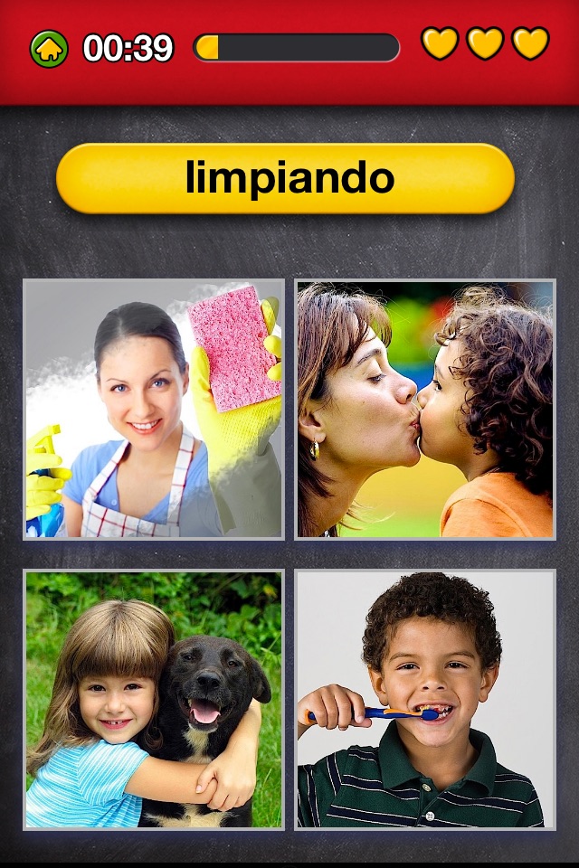 Learn Spanish Vocabulary Pop Quiz screenshot 2