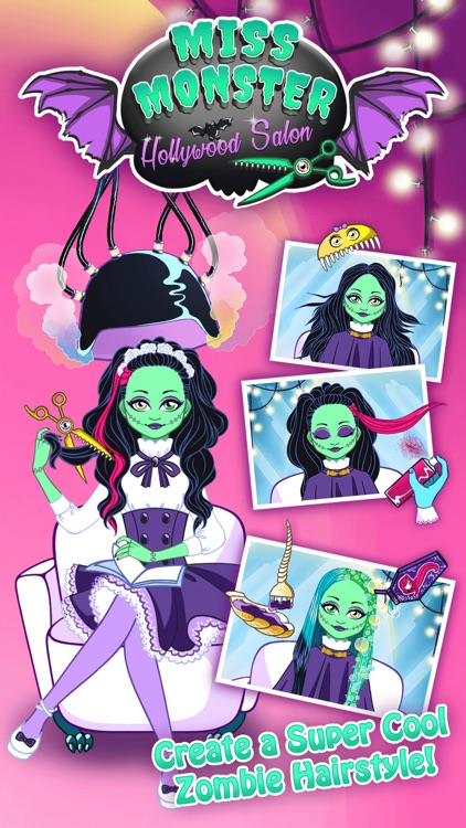 Miss Monster Hollywood Salon – Cute & Scary Celebrity Style Makeover screenshot-0