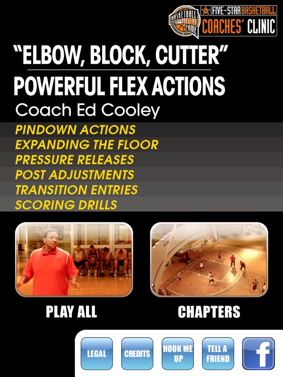Elbow, Block, Cutter: Powerful FLEX Offense Actions - With Coach Ed Cooley- Full Court Basketball Training Instruction - XL