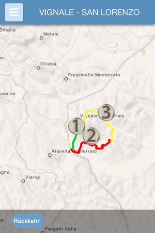 TREKKING PIEMONT Wege durch die Hügellandschaft im Süden Piemonts screenshot 4