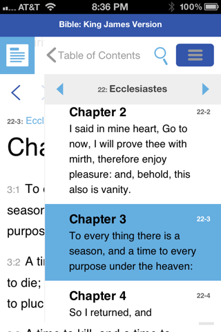 AlphaRef King James Ver./Bible screenshot 2