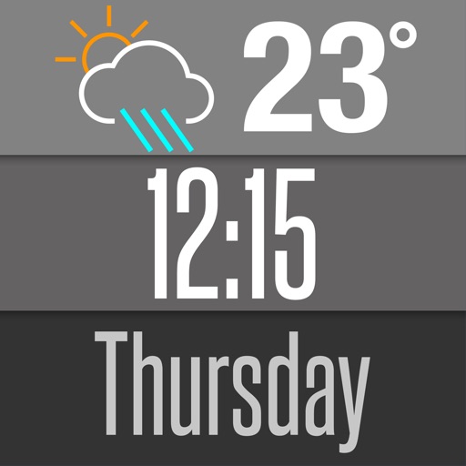 cLockWeather 5.5 inch - 4.7 inch for iOS 8 icon