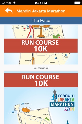 Mandiri Jakarta Marathon screenshot 3