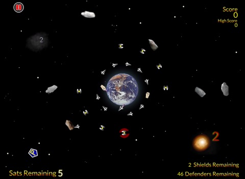Asteroid Odyssey Lite screenshot 4