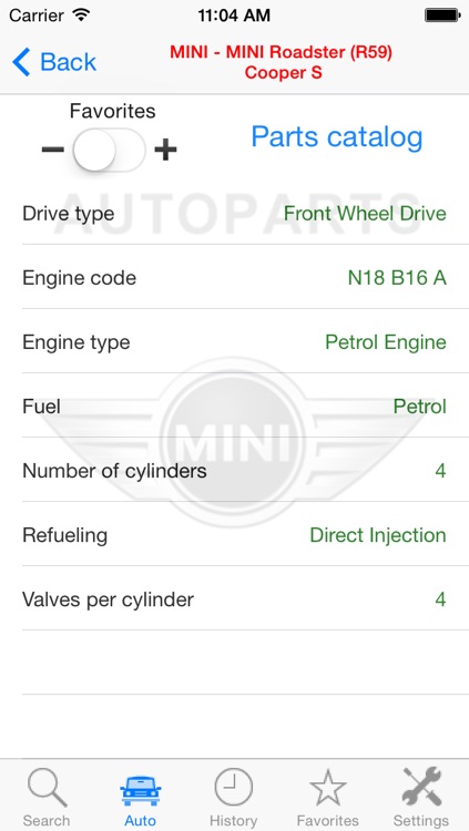 Autoparts for Mini screenshot-3