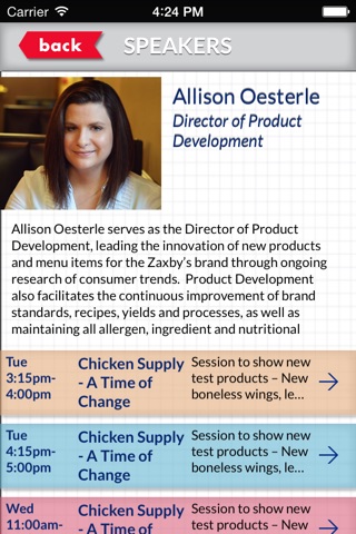 Zaxby's 2014 Business Conference screenshot 3