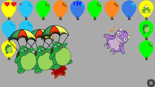 Balloon-Popping Monster, game for IOS