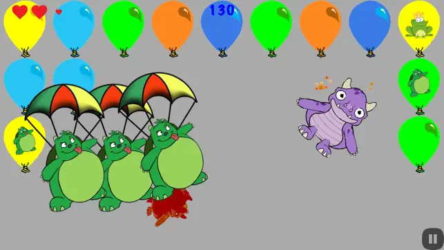 Balloon-Popping Monster, game for IOS