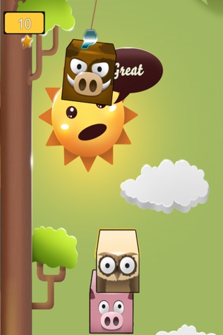 Forrest Tower - Animal Farm Block Skill Game screenshot 3
