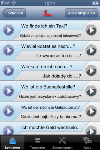 iSayHello German - Polish screenshot 3