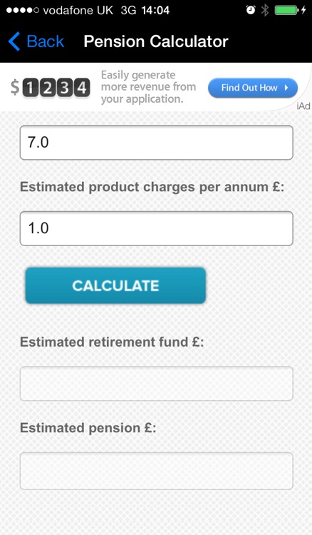 Financial Calculators App