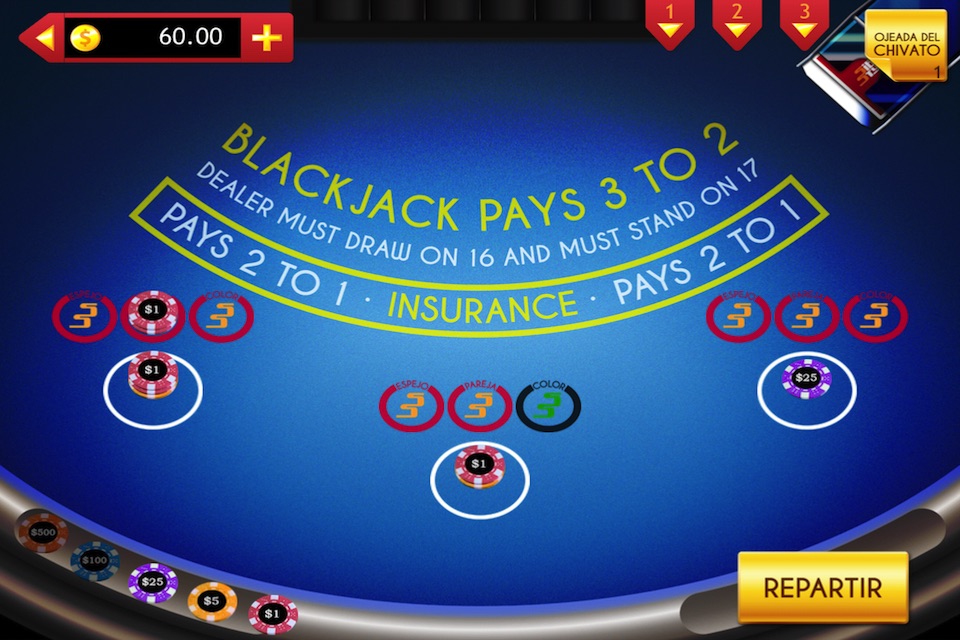 Blackjack with Side Bets & Cheats screenshot 4