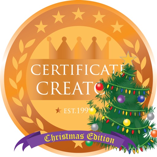 CertificateCreator.com Christmas Edition icon