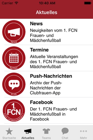 Clubfrauen screenshot 2
