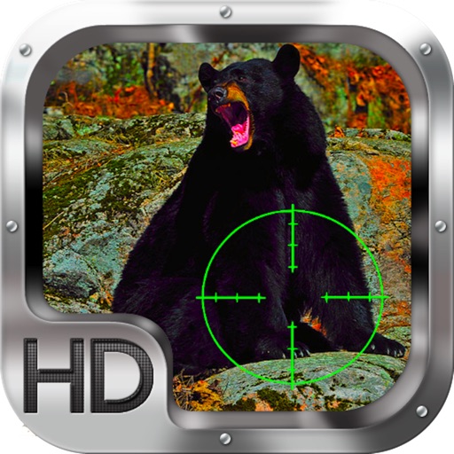 Black Bear Hunting Icon