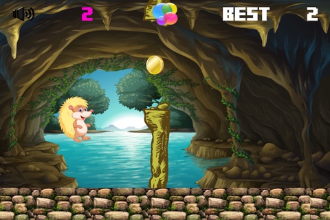 Crazy Jumpy Hedgehog Dash - Tunnel Escape Adventure screenshot 2