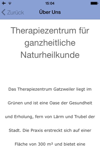 Therapiezentrum Gatzweiler screenshot 2