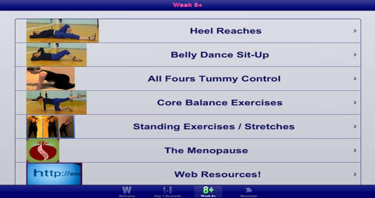 Post Hysterectomy Exercises for iPad