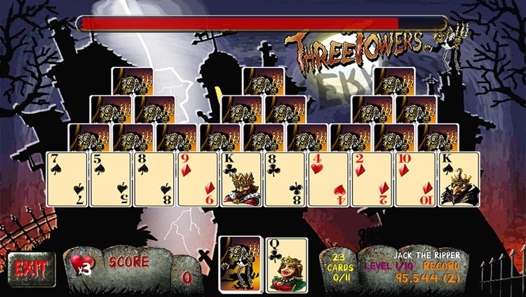 Three Towers Solitaire Free