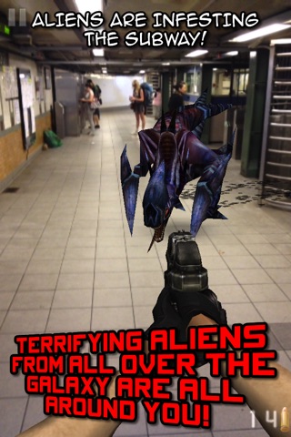 Aliens Everywhere! Augmented Reality Invaders from Space! screenshot 4
