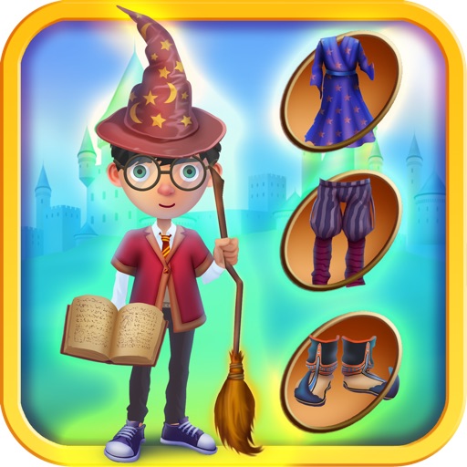 Fantasy Wizards Magical Dress Up Game - Advert Free Edition icon