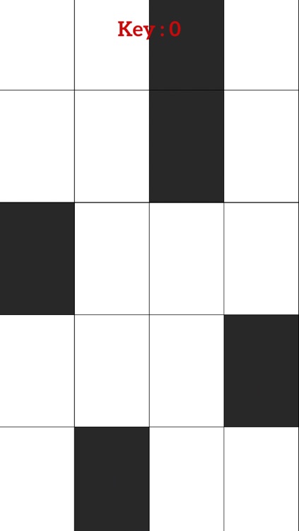 Black White Tiles: Tap Only Dark Keys of Grand Keyboard