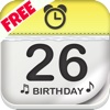 Birthday Tunes Free: Mobile Birthday Calendar Reminder Message With Alert Notification And Bday Countdown