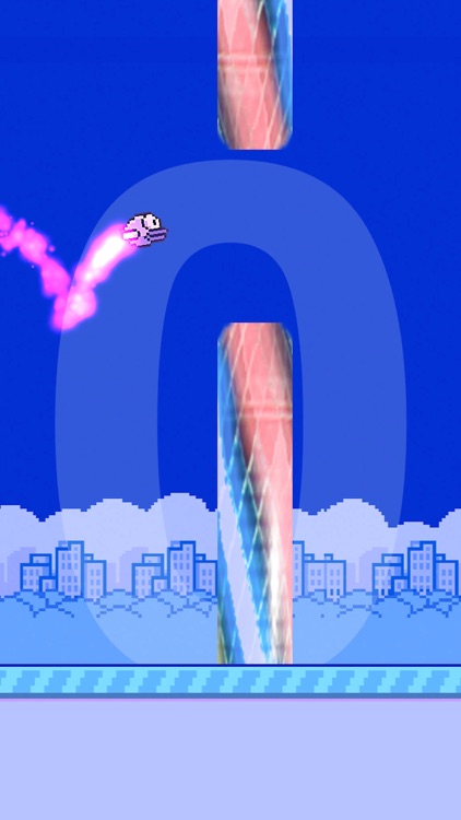 Night Bird - Neon flappy night bird